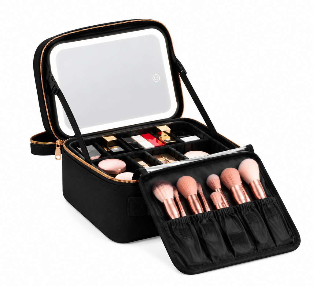 LED Makeup Travel Case